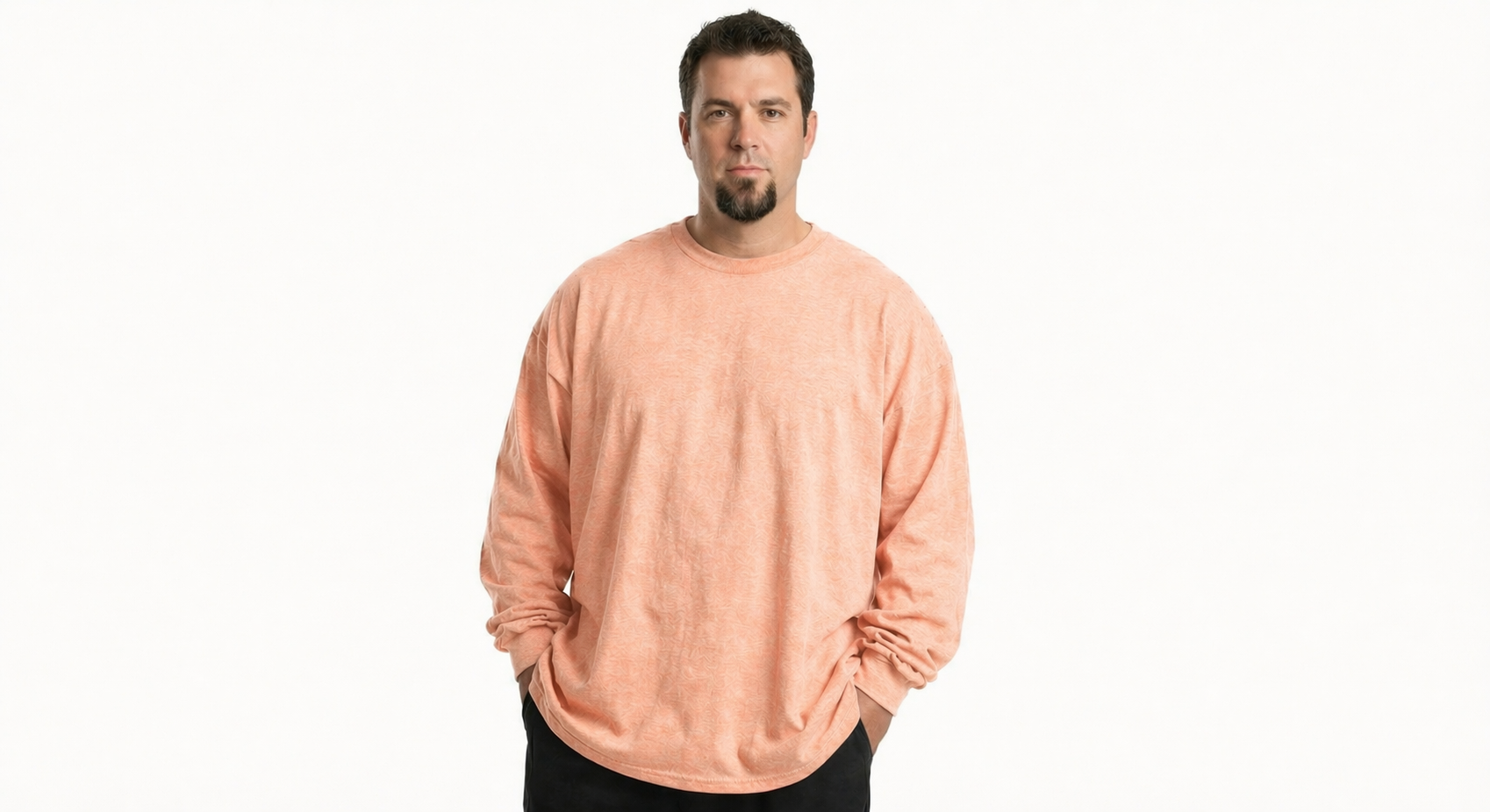 Heather Unisex Long Sleve Crew Neck - LS3401CVC