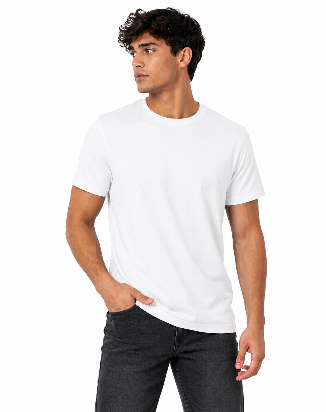 Unisex Crew Neck Heather T-Shirt  - 3401CVC