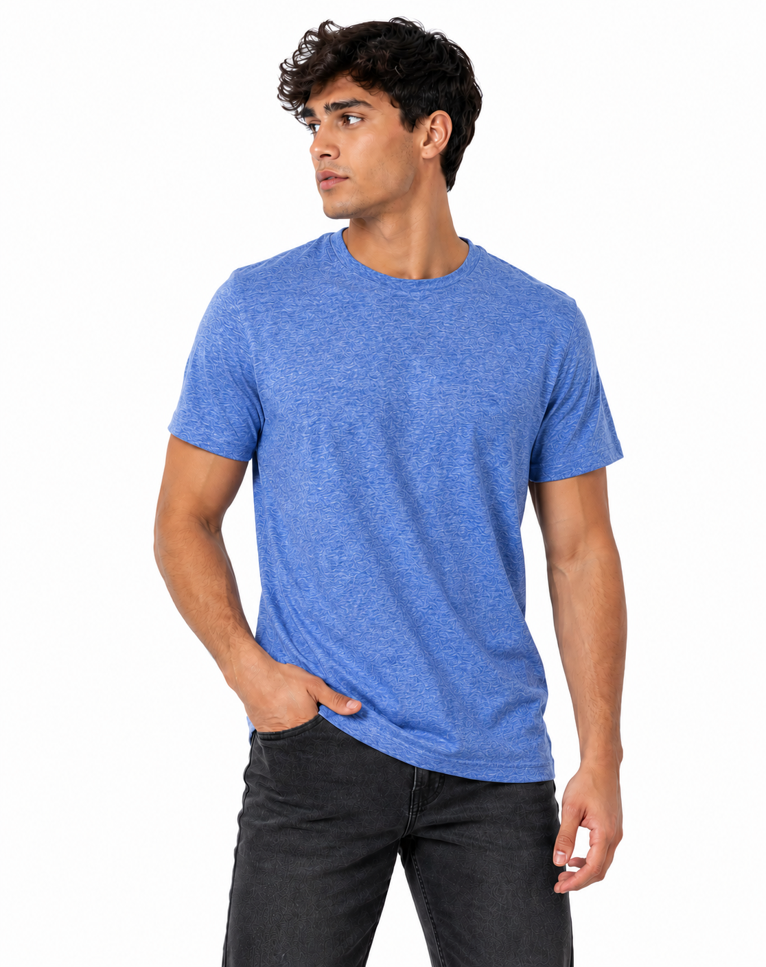 Unisex Crew Neck Heather T-Shirt  - 3401CVC