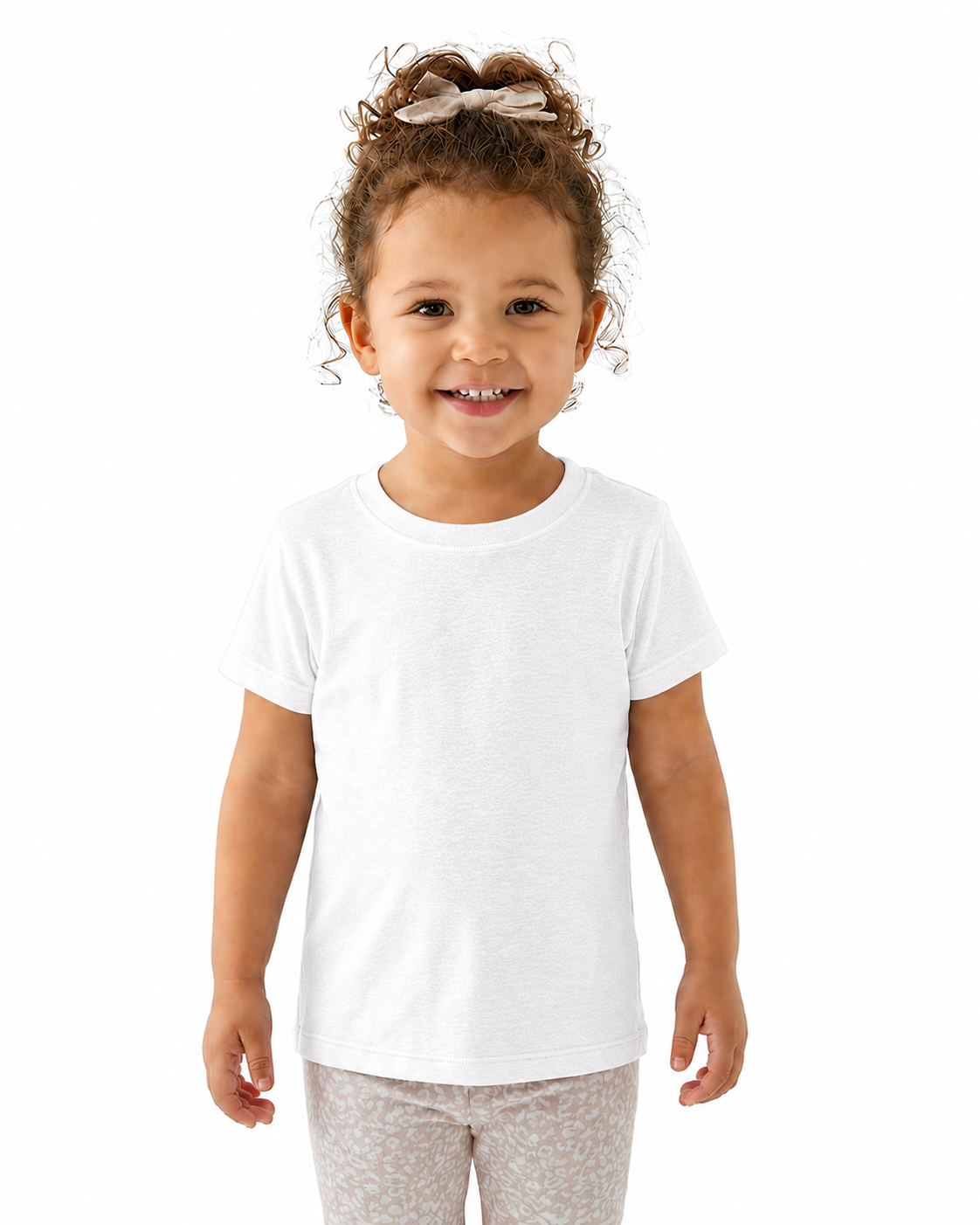 Toddler Crew Neck Heather T-shirt - T3401CVC