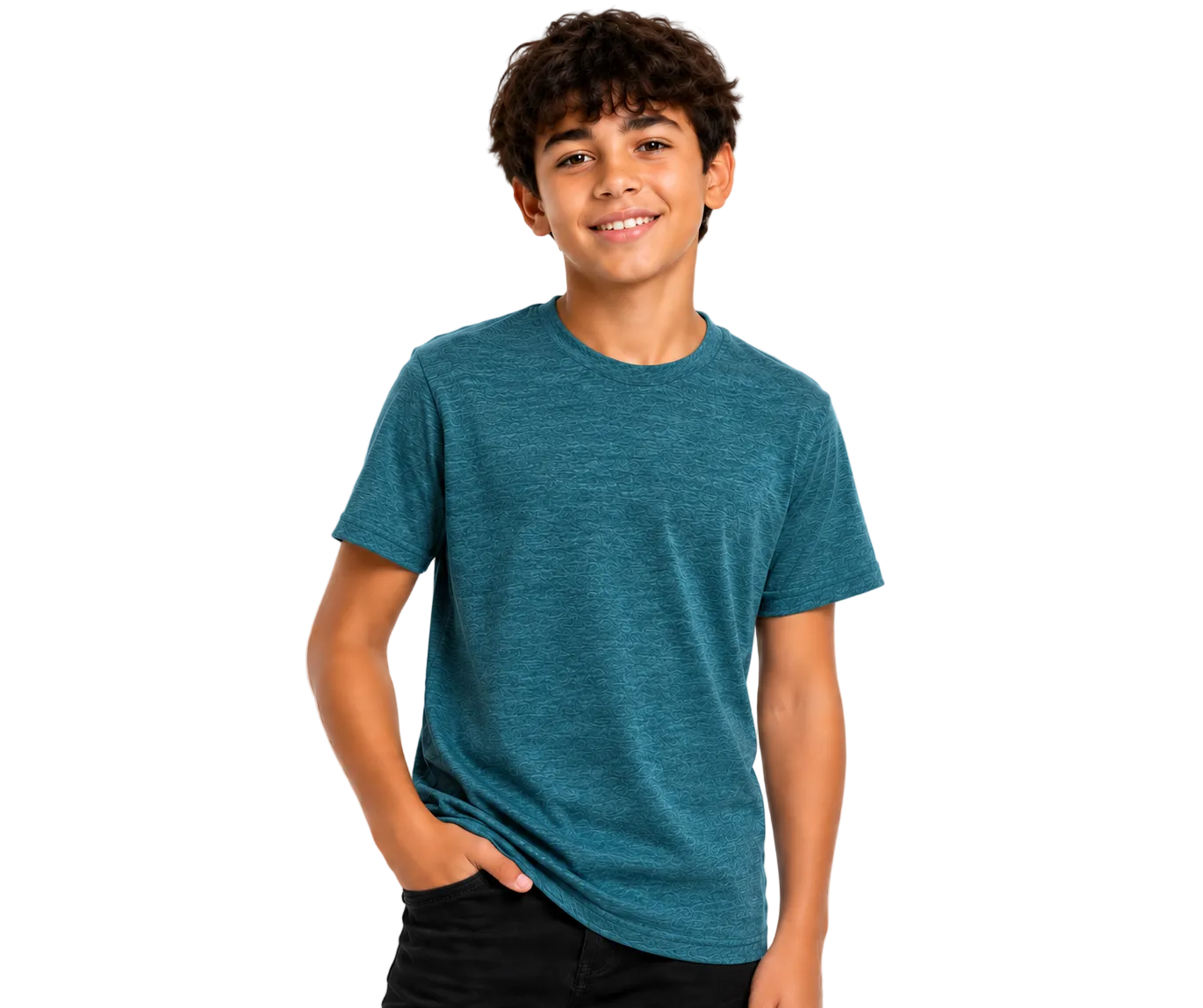 Youth Crew Neck Heather T-shirt - Y3401CVC