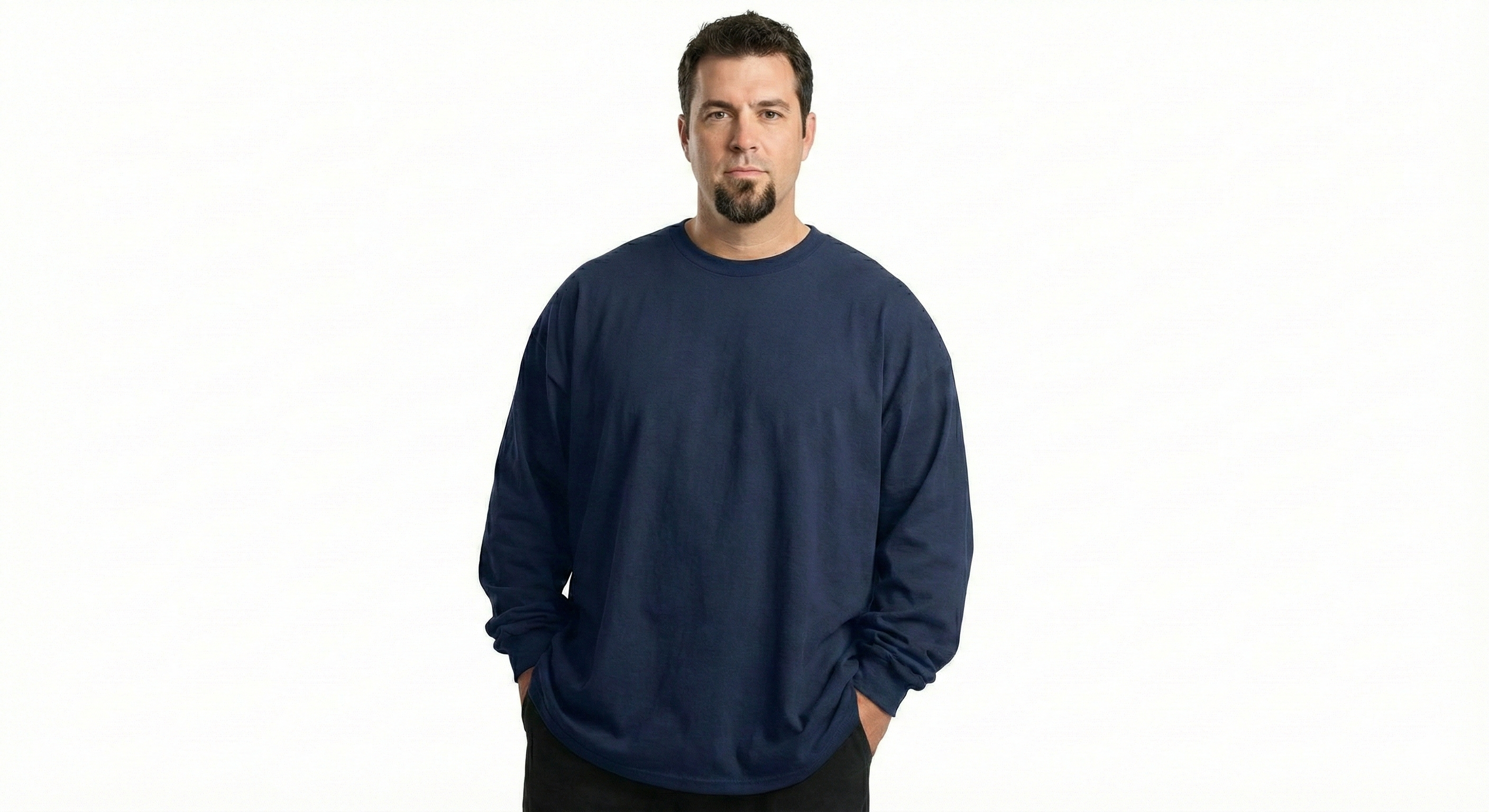 Heather Unisex Long Sleve Crew Neck - LS3401CVC