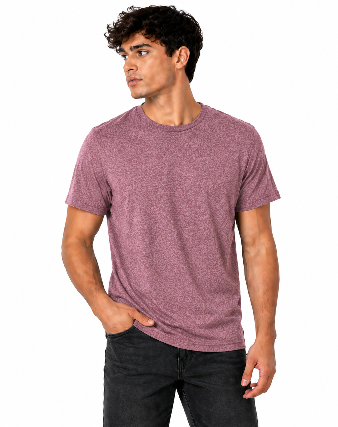 Unisex Crew Neck Heather T-Shirt  - 3401CVC