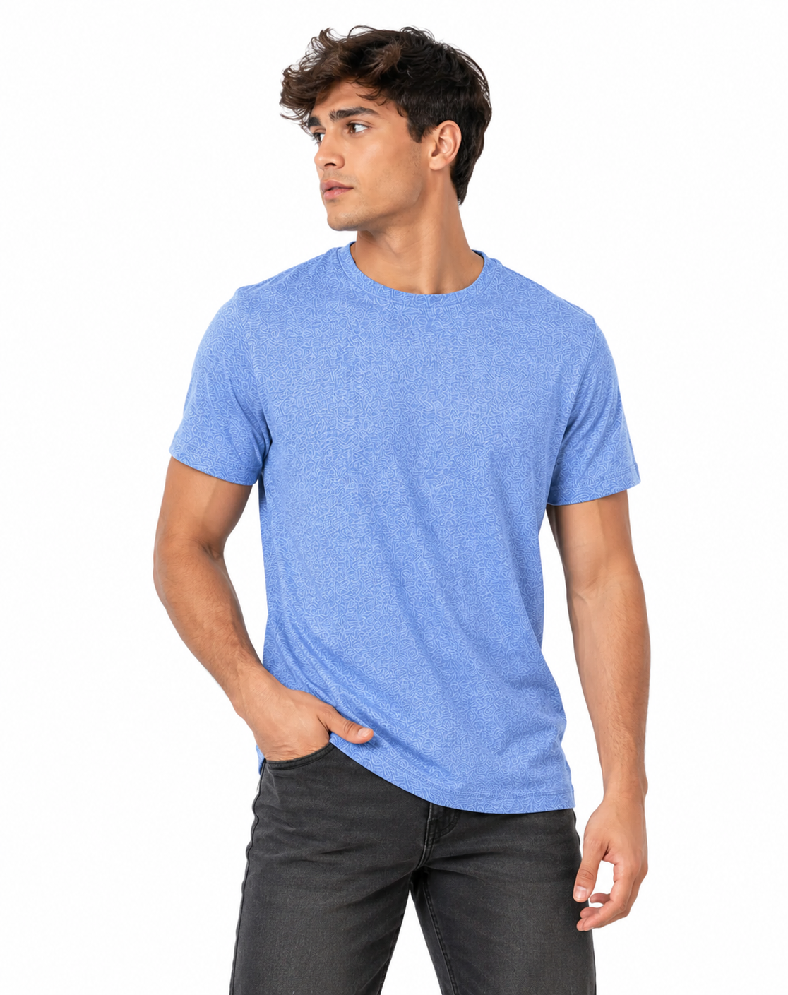 Unisex Crew Neck Heather T-Shirt  - 3401CVC