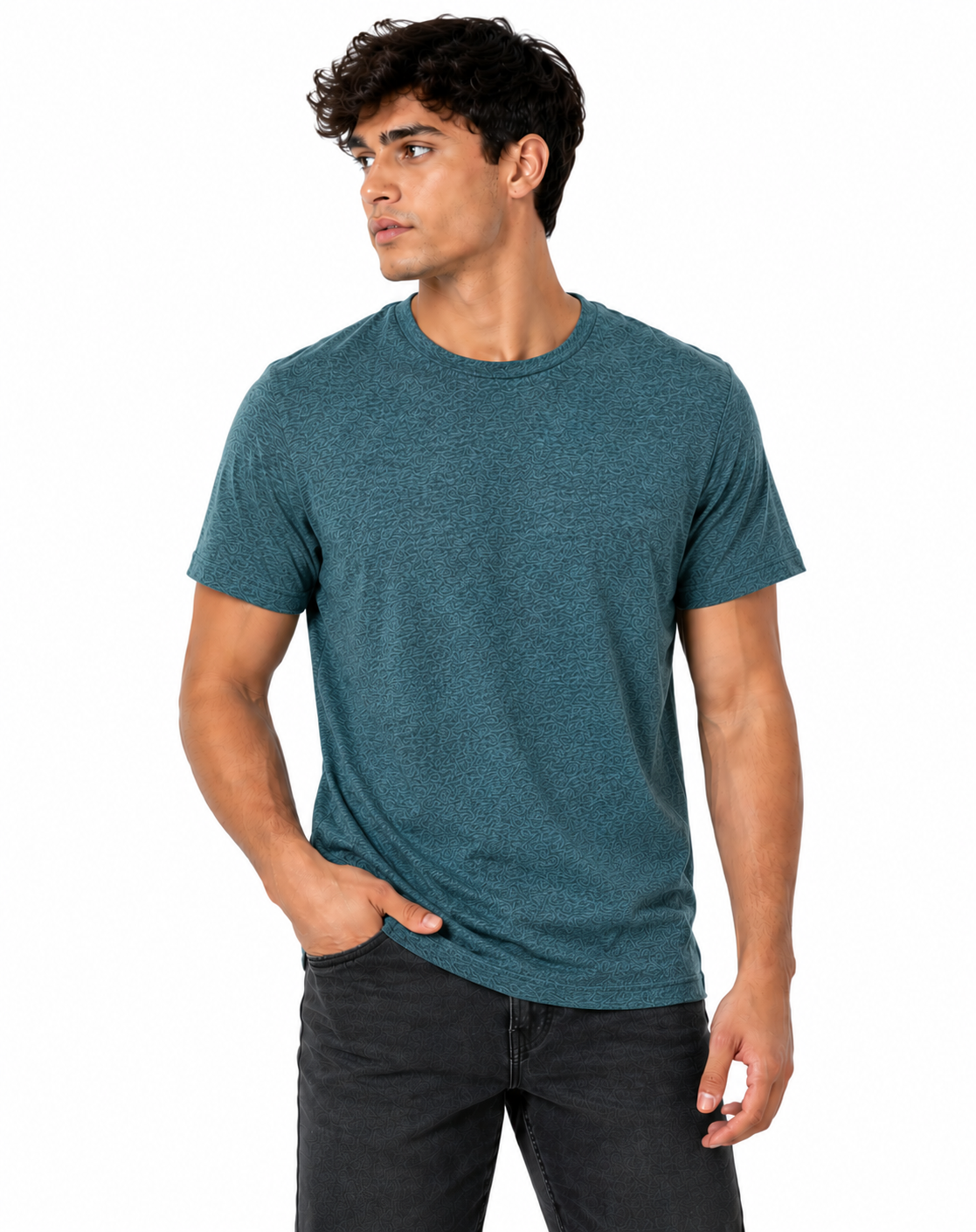 Unisex Crew Neck Heather T-Shirt  - 3401CVC